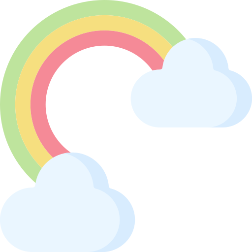 Rainbow free icon