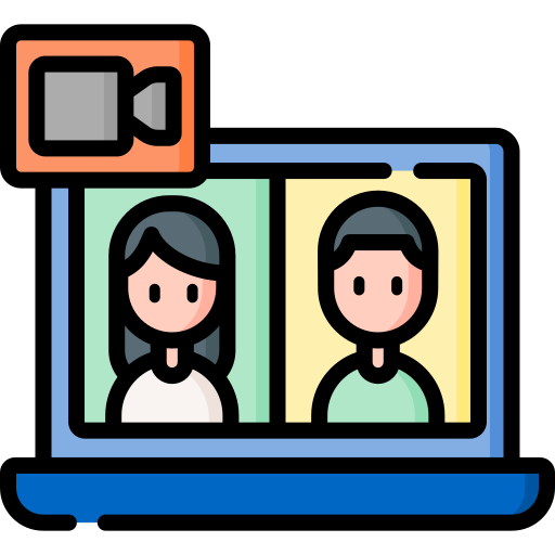 Video call - Free communications icons
