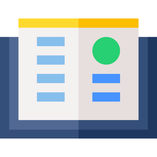 책 공개 시험 무료 아이콘