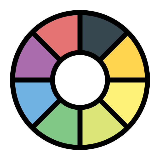 palette de couleurs Icône gratuit palette de couleurs Icône gratuit