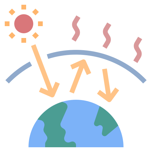 cambio climático icono gratis