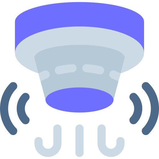 detector de humo icono gratis