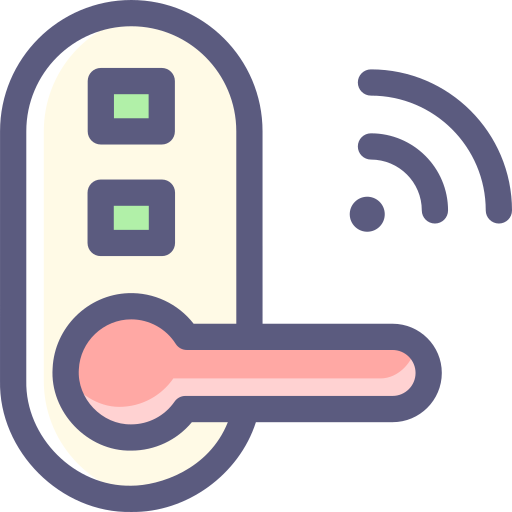 cerradura de la puerta icono gratis