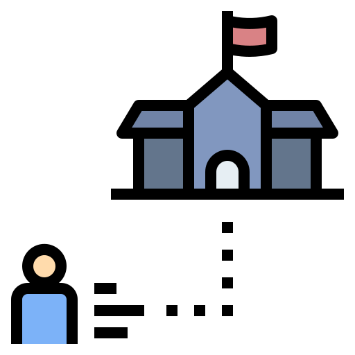escola grátis ícone