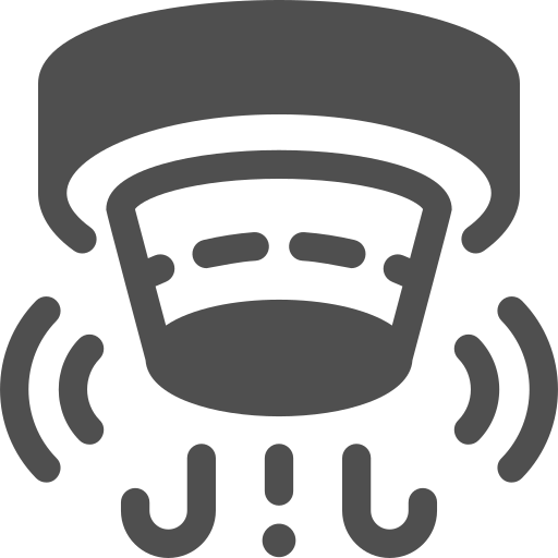 detector de humo icono gratis