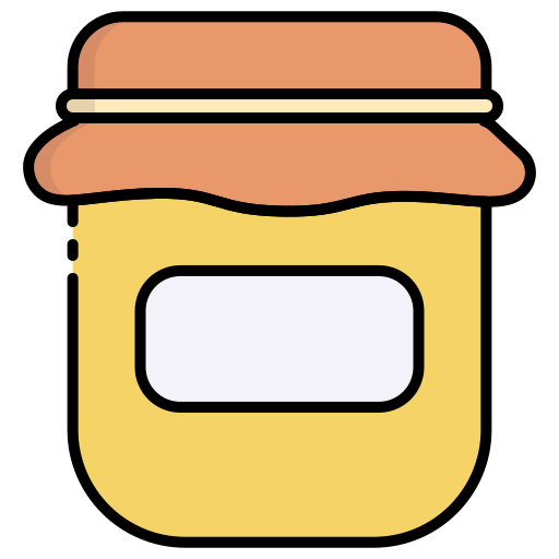 Honey jar Generic Outline Color icon