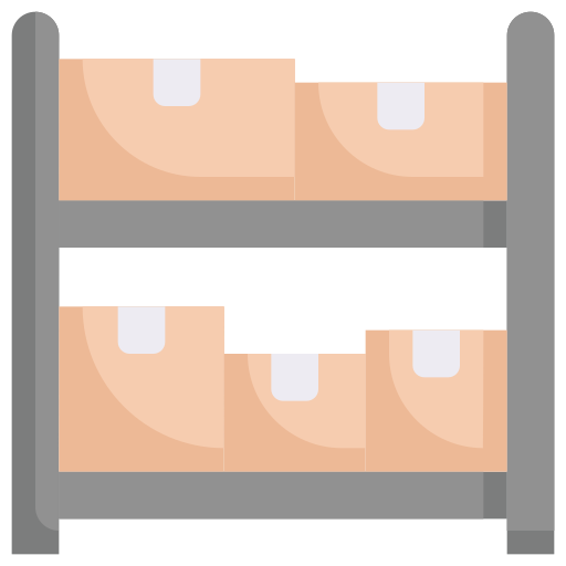 existencias icono gratis