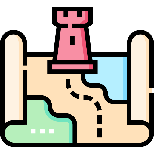 mapa grátis ícone