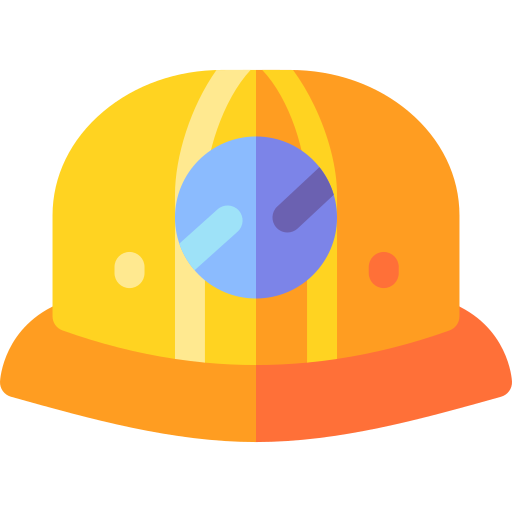 Helmet Basic Rounded Flat icon