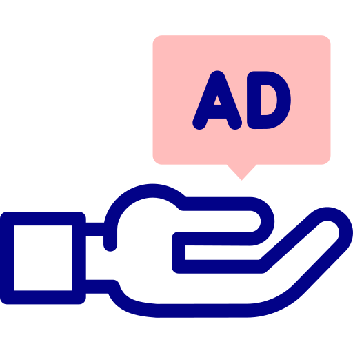 publicité Icône gratuit