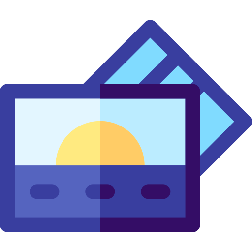 tarjeta postal icono gratis