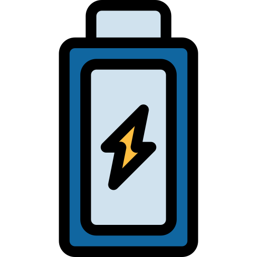 Battery Generic Outline Color icon