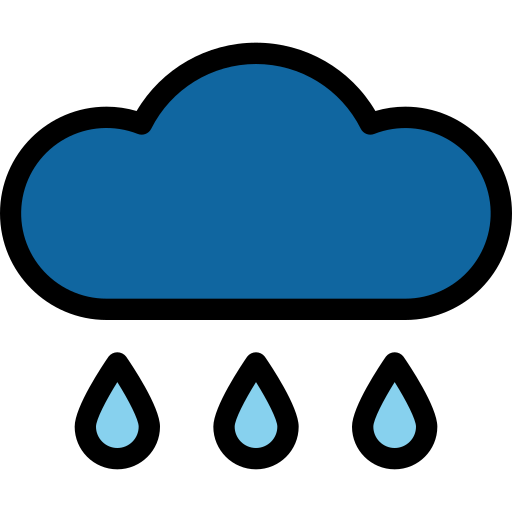 Rain - Free weather icons