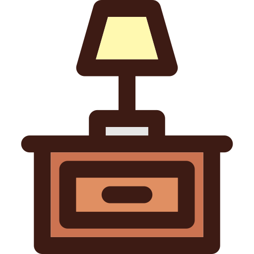 Bedroom lamp Generic Outline Color icon