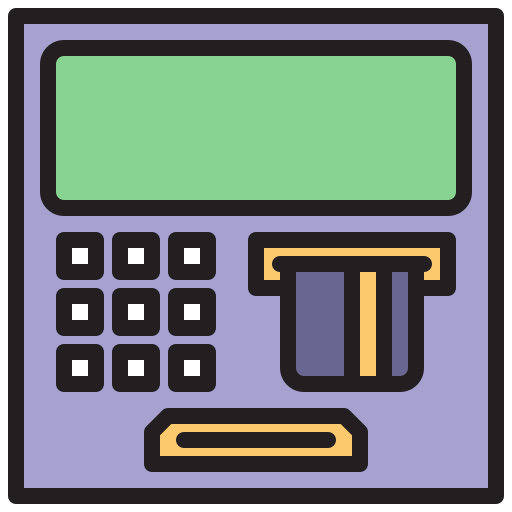Atm free icon Atm free icon