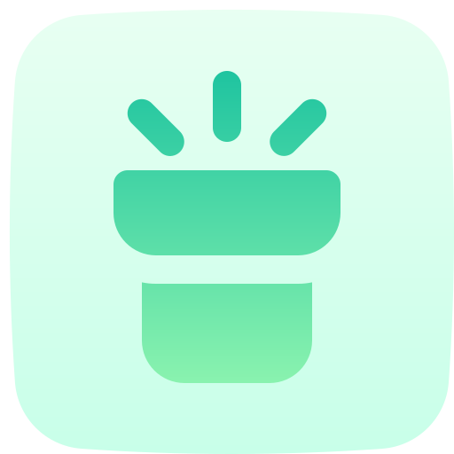 Flashlight free icon