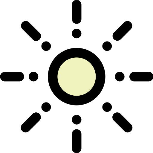 sol grátis ícone
