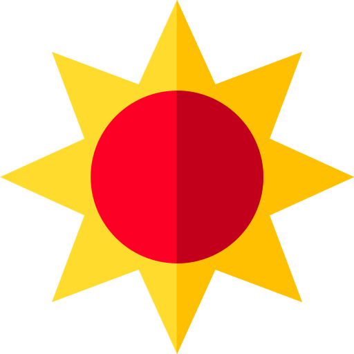 Sun free icon