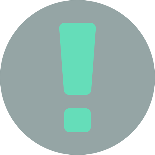 Warning Basic Mixture Flat icon