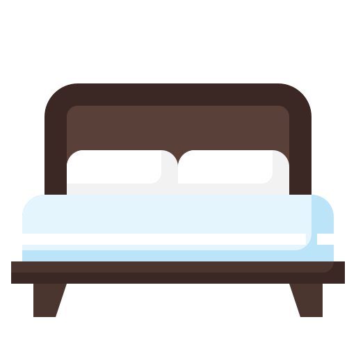 Double bed Surang Flat icon