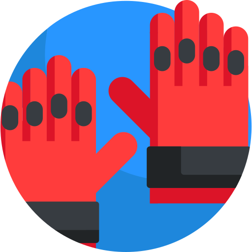 guantes icono gratis