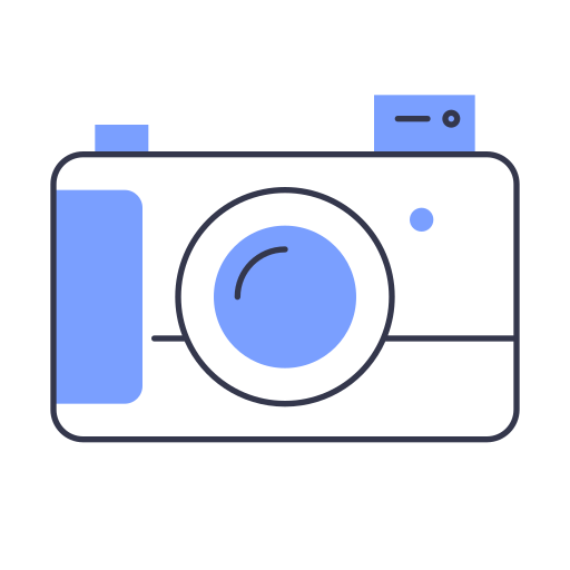 câmera fotografica grátis ícone