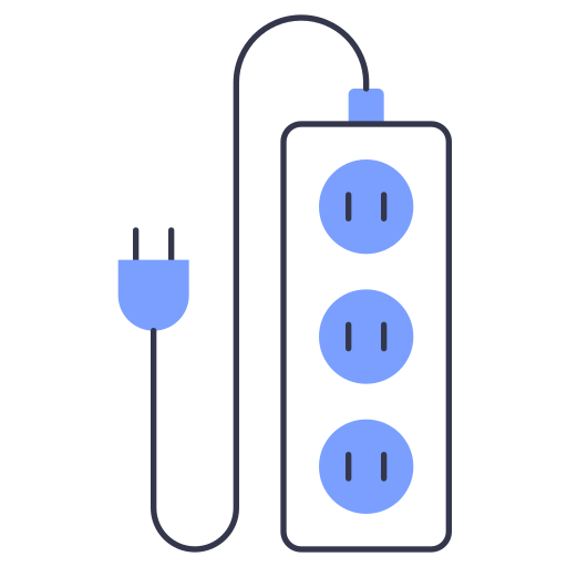 cable de extensión icono gratis