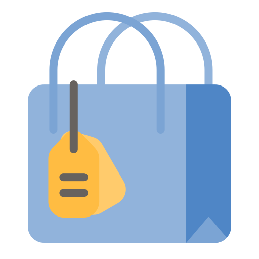 Shopping bag Generic Flat icon