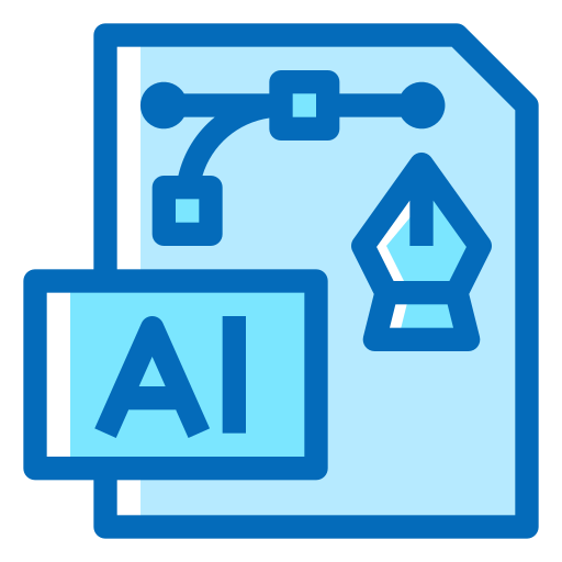 formato ai icono gratis