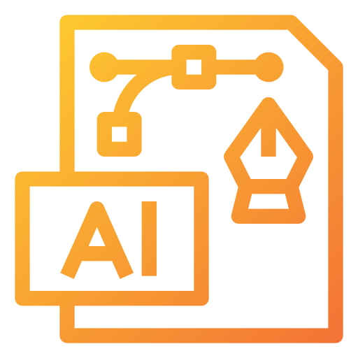 formato ai icono gratis