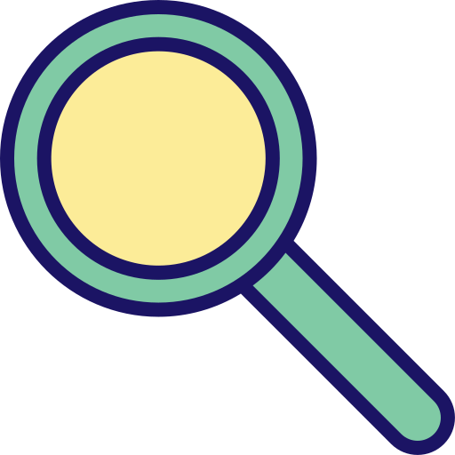 Search Generic Outline Color icon