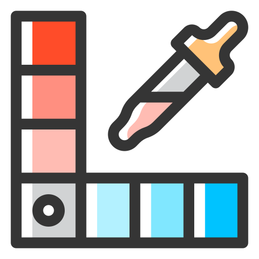 selector de color icono gratis