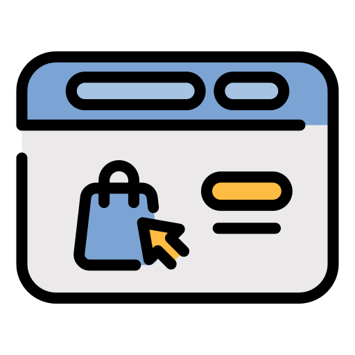 magasin en ligne Icône gratuit magasin en ligne Icône gratuit