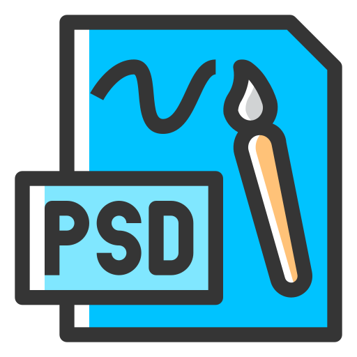 formato psd icono gratis