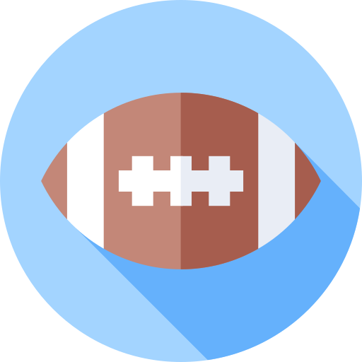 ballon de rugby Icône gratuit