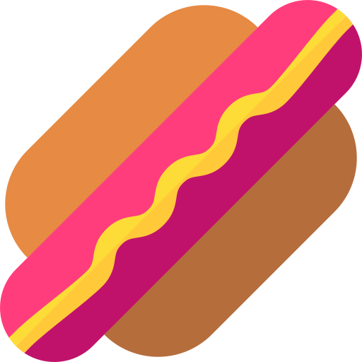 hot dog icono gratis