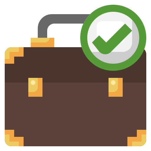 Briefcase free icon