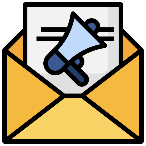 Email marketing Surang Lineal Color icon