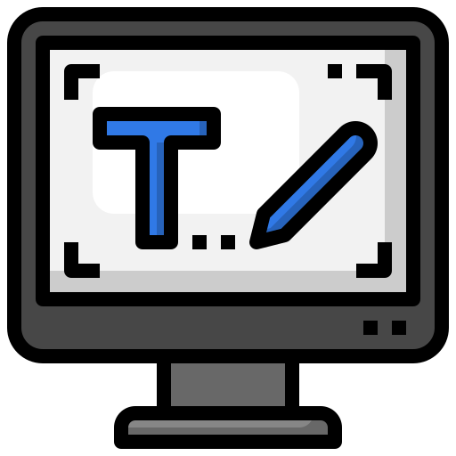 Typography free icon Typography free icon