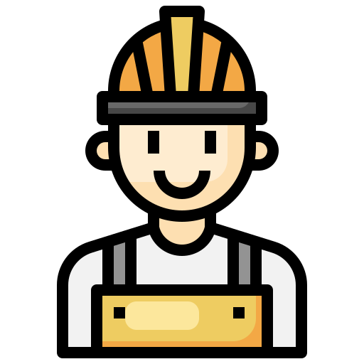 Construction worker free icon Construction worker free icon