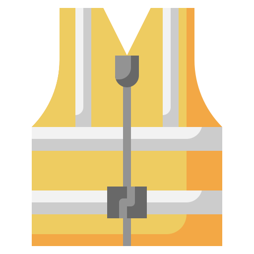 High visibility vest - free icon