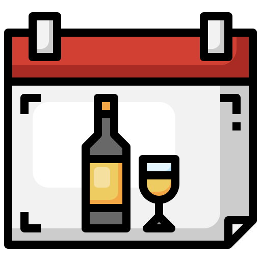 vino icono gratis