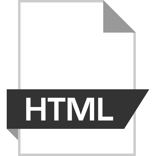 html icono gratis