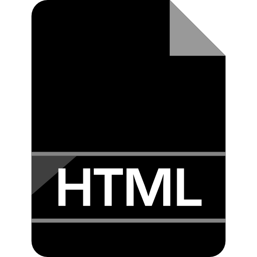 html icono gratis