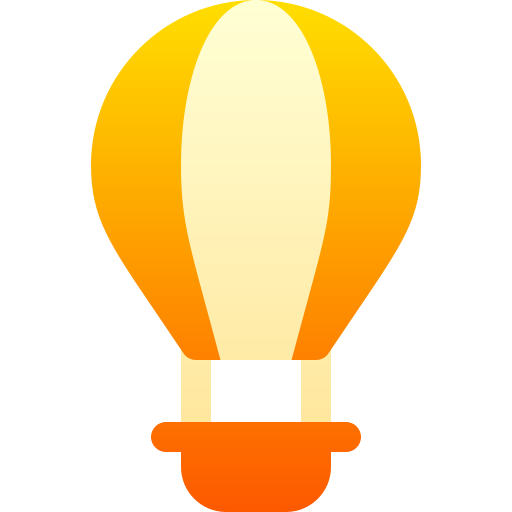 Воздушный шар бесплатно иконка