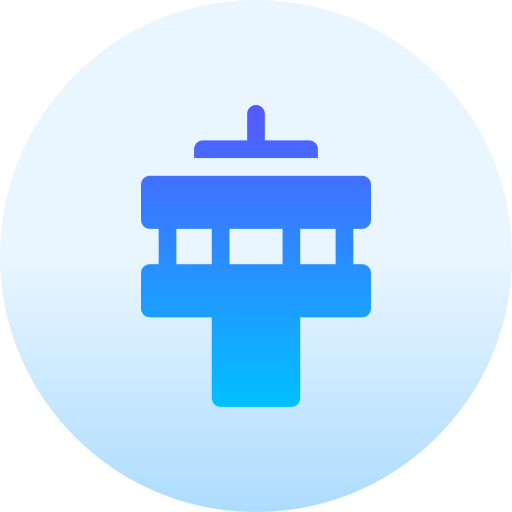 torre de control icono gratis