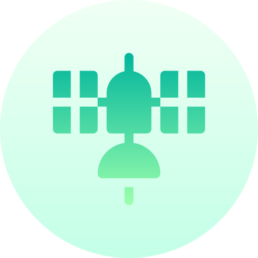 satélite grátis ícone