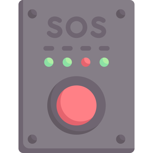 Emergency button Special Flat icon