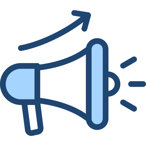 Marketing Generic Blue icon