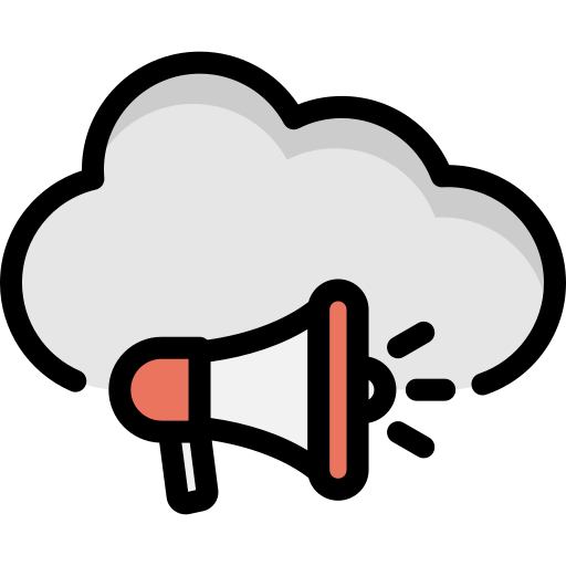 mercadeo en línea icono gratis